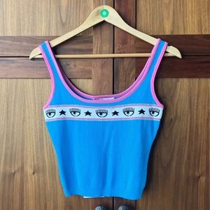 Blue Chiara Ferragni Tank
